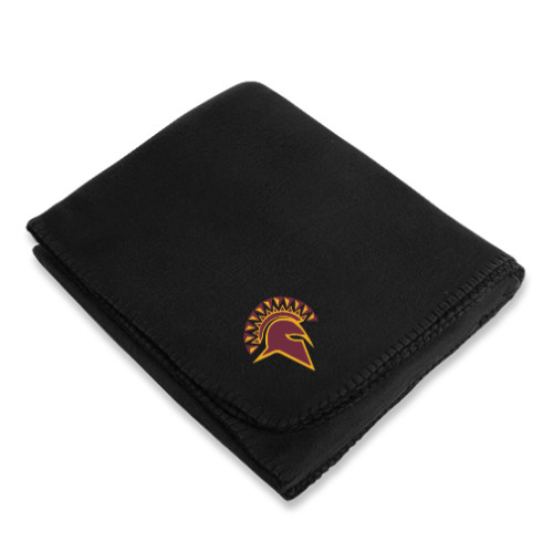  Black Arctic Fleece Blanket - Official Logo
