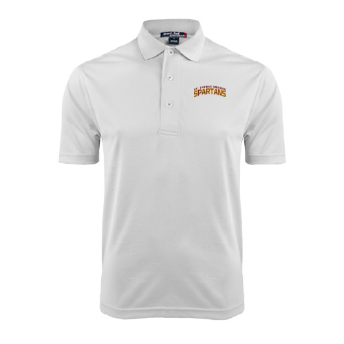  White Dry Mesh Polo - St. Thomas Aquinas Spartans Arched