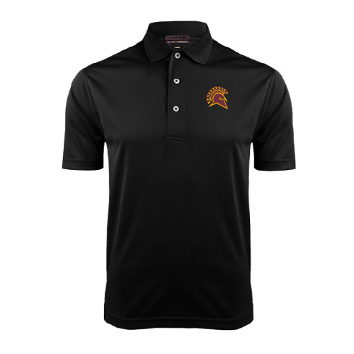  Black Dry Mesh Polo - Official Logo