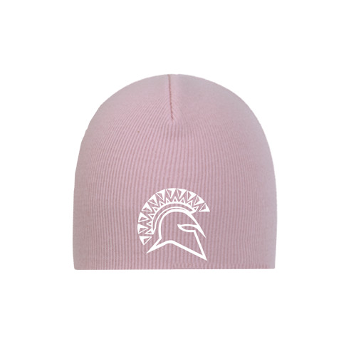  Pink Knit Beanie - Official Logo