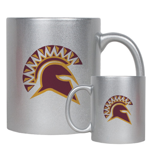  Full Color Silver Metallic Mug 11oz - Official Logo