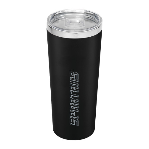  Thor Vacuum Insulated Black Tumbler 22oz - Spartans Word Mark Engraved