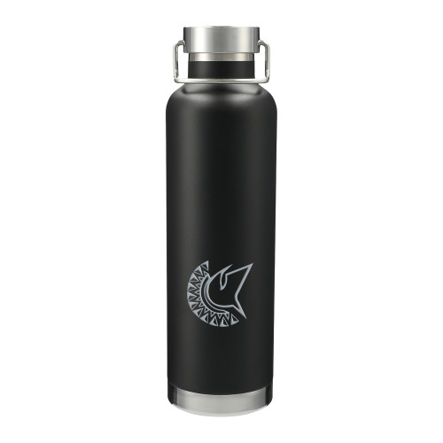  Thor Copper Vacuum Insulated Black Bottle 32oz - Official Logo Engraved