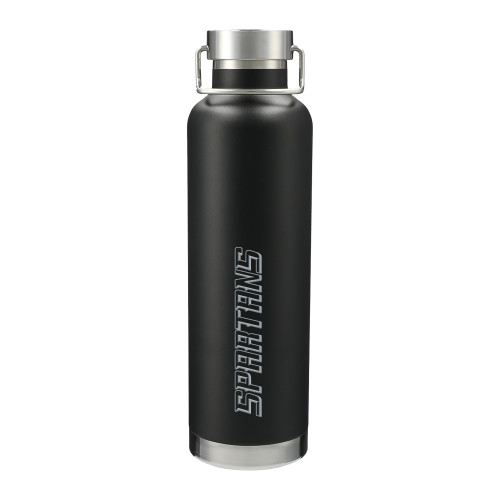  Thor Copper Vacuum Insulated Black Bottle 32oz - Spartans Word Mark Engraved
