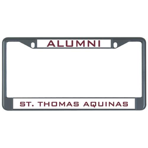  Alumni Metal License Plate Frame in Black - Alumni
