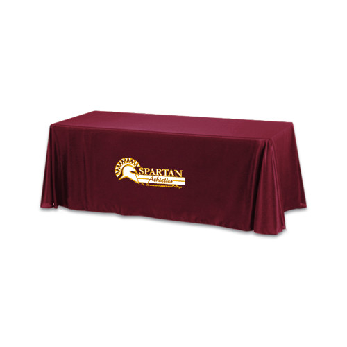 Maroon 6 foot Table Throw - Spartan Athletics