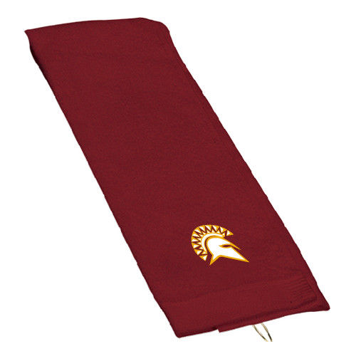  Maroon Golf Towel - Official Logo