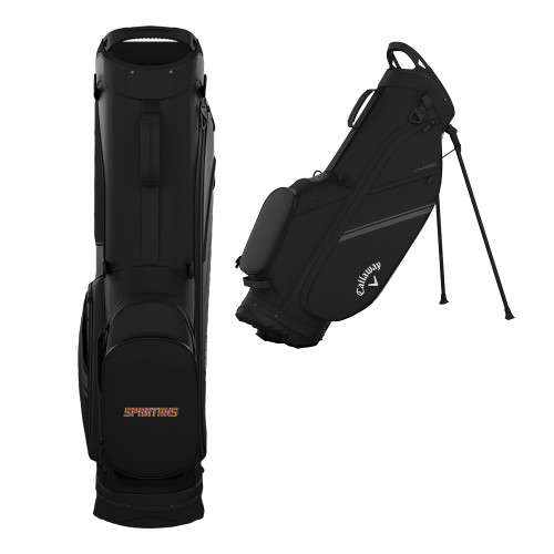  Callaway Chase Black Stand Golf Bag - Spartans Word Mark