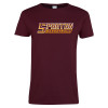 Thumbnail image for  Womens Maroon Short Sleeve Tee