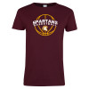 Thumbnail image for  Womens Maroon Short Sleeve Tee