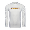 Thumbnail image for  White Performance Long Sleeve Shirt