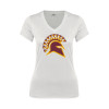 Thumbnail image for  Next Level Womens White Ideal V Tee