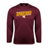 Thumbnail image for  Maroon Performance Long Sleeve Shirt