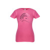 Thumbnail image for  Next Level Girls Fuchsia Fashion Fit T Shirt