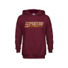 Thumbnail image for  Youth Maroon Fleece Hoodie