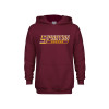 Thumbnail image for  Youth Maroon Fleece Hoodie