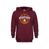 Thumbnail image for  Youth Maroon Fleece Hoodie