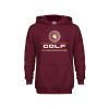 Thumbnail image for  Youth Maroon Fleece Hoodie