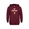 Thumbnail image for  Youth Maroon Fleece Hoodie