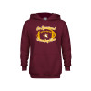 Thumbnail image for  Youth Maroon Fleece Hoodie