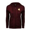 Thumbnail image for  ENZA Womens Maroon Fleece Full Zip Hoodie