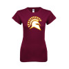 Thumbnail image for  Next Level Womens Maroon Boyfriend Tee