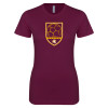 Thumbnail image for  Next Level Womens Maroon Boyfriend Tee