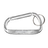 Thumbnail image for  Silver Carabiner with Split Ring