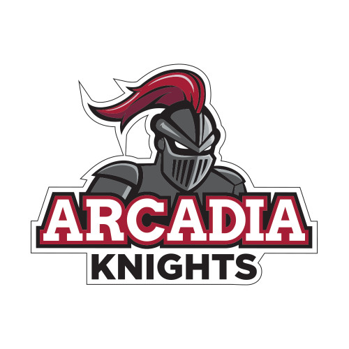  Small Decal - Arcadia Knights Stacked