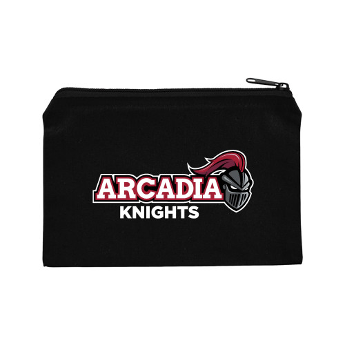  8oz. Black Cotton Travel Pouch - Official Logo