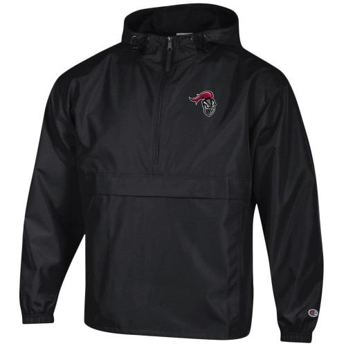  Champion Black Packable Jacket - Knight