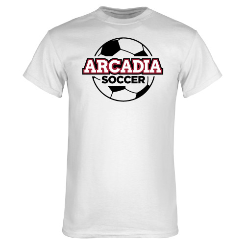  White T Shirt - Arcadia University Soccer