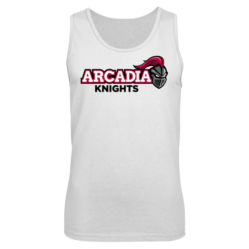  White Tank Top - Official Logo