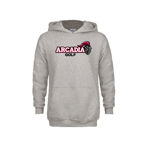  Youth Grey Fleece Hood - Golf