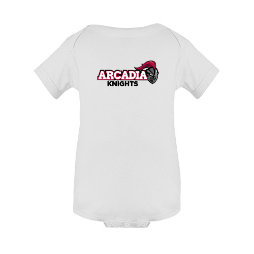  White Infant Onesie - Official Logo