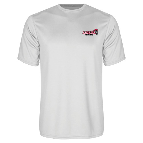  White Performance Tee - Official Logo
