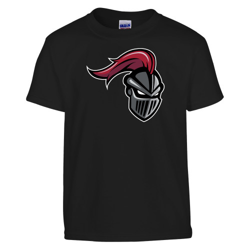  Youth Black T Shirt - Knight
