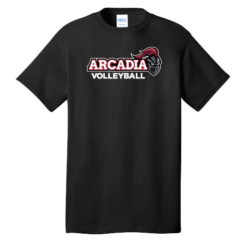  Extended Black T Shirt - Volleyball