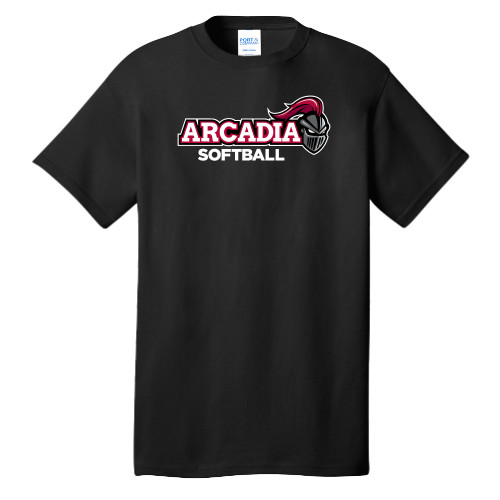  Extended Black T Shirt - Softball