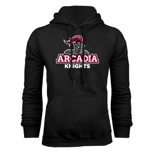  Black Fleece Hoodie - Arcadia Knights Stacked