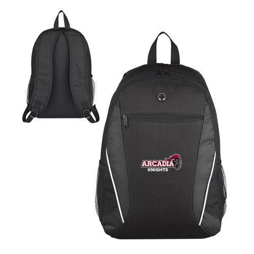  Homerun Black Computer Backpack - Official Logo
