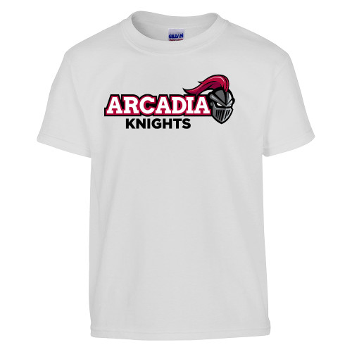  Youth White T Shirt - Official Logo