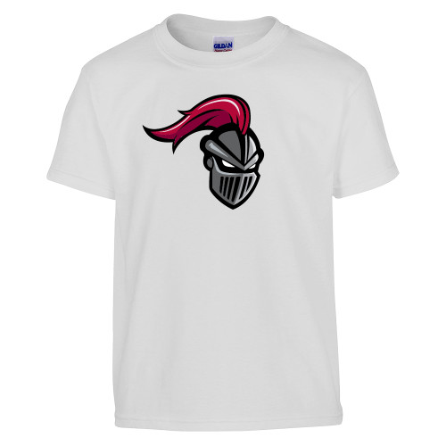  Youth White T Shirt - Knight