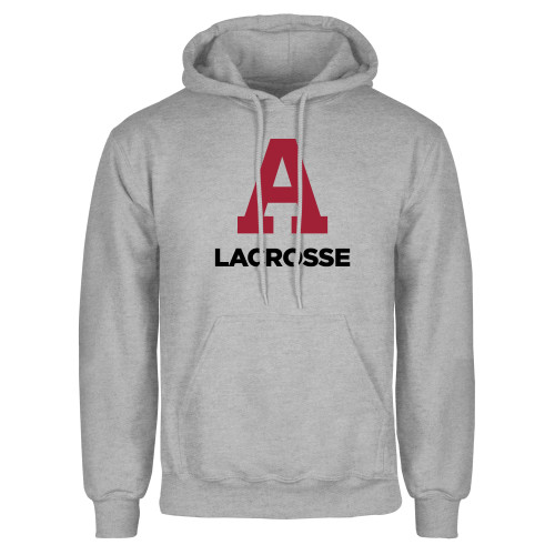  Grey Fleece Hoodie - Arcadia Lacrosse
