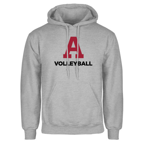  Grey Fleece Hoodie - Arcadia Volleyball