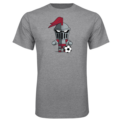  Grey T Shirt - Arcadia Mini Knight Soccer