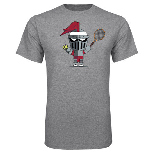  Grey T Shirt - Arcadia Mini Knight Tennis