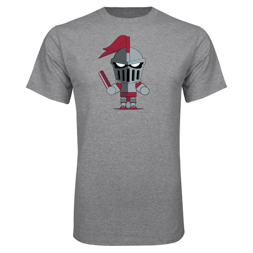  Grey T Shirt - Arcadia Mini Knight Track and Field