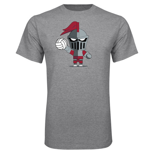  Grey T Shirt - Arcadia Mini Knight Womens Volleyball