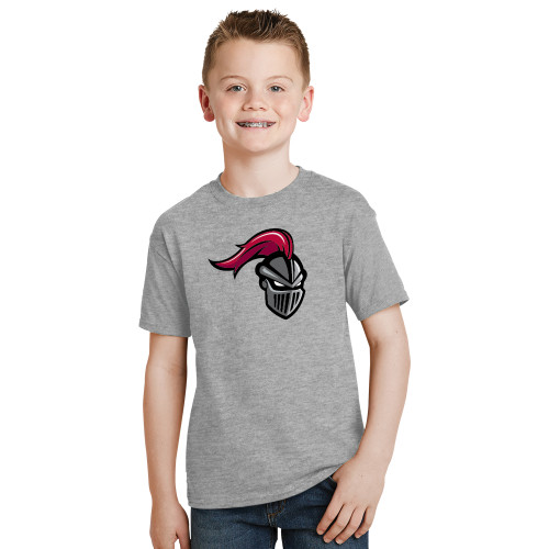  Youth Grey T-Shirt - Knight